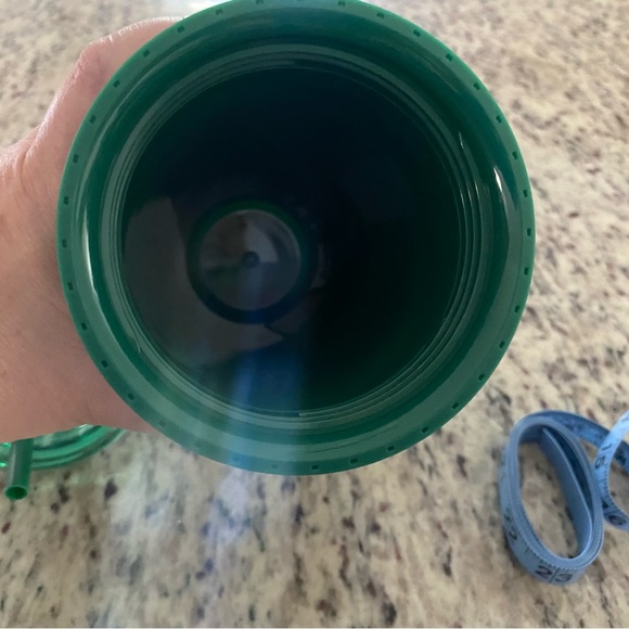 Starbucks "green apron" 24oz tumbler 2024 employee edition straw coffee - Picture 6 of 7